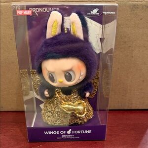 Pop Mart LABUBU Wings of Fortune Plush Figure AUTHENTIC unopened ships from USA